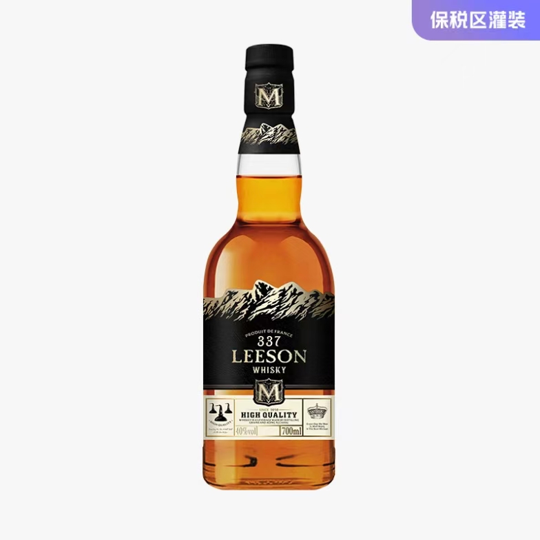 雷盛337威士忌单瓶（整箱起购 一箱两瓶）