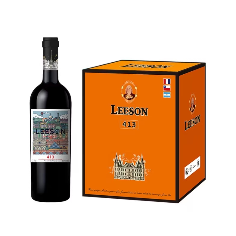 雷盛413法国干红单瓶（整箱起购 一箱六瓶）