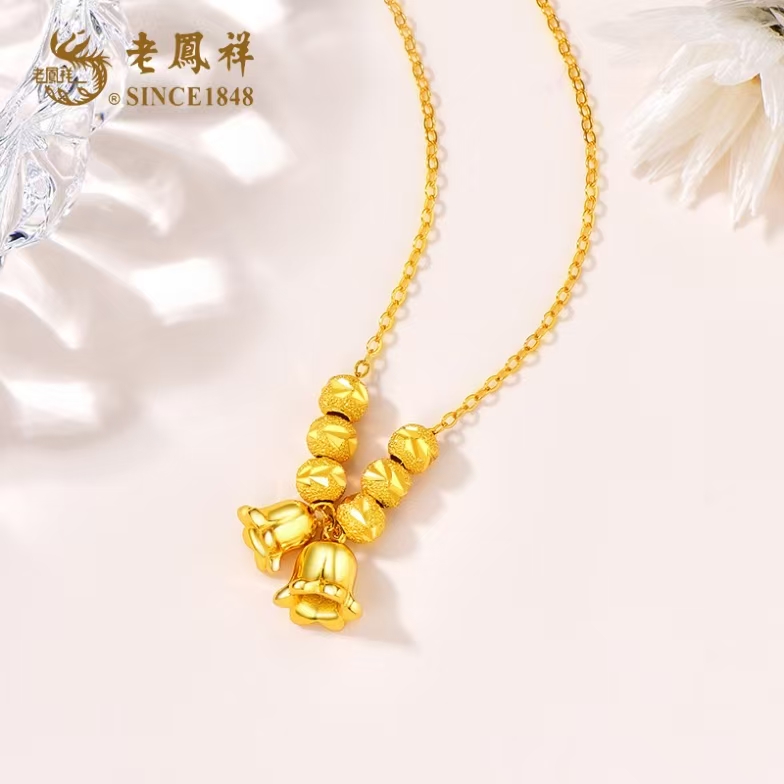S925银<铃兰花开>项链