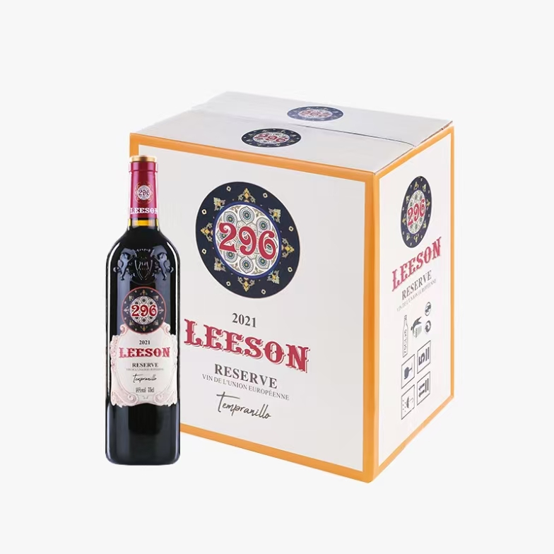 雷盛296法国干红单瓶彩箱版（整箱起购 一箱六瓶）