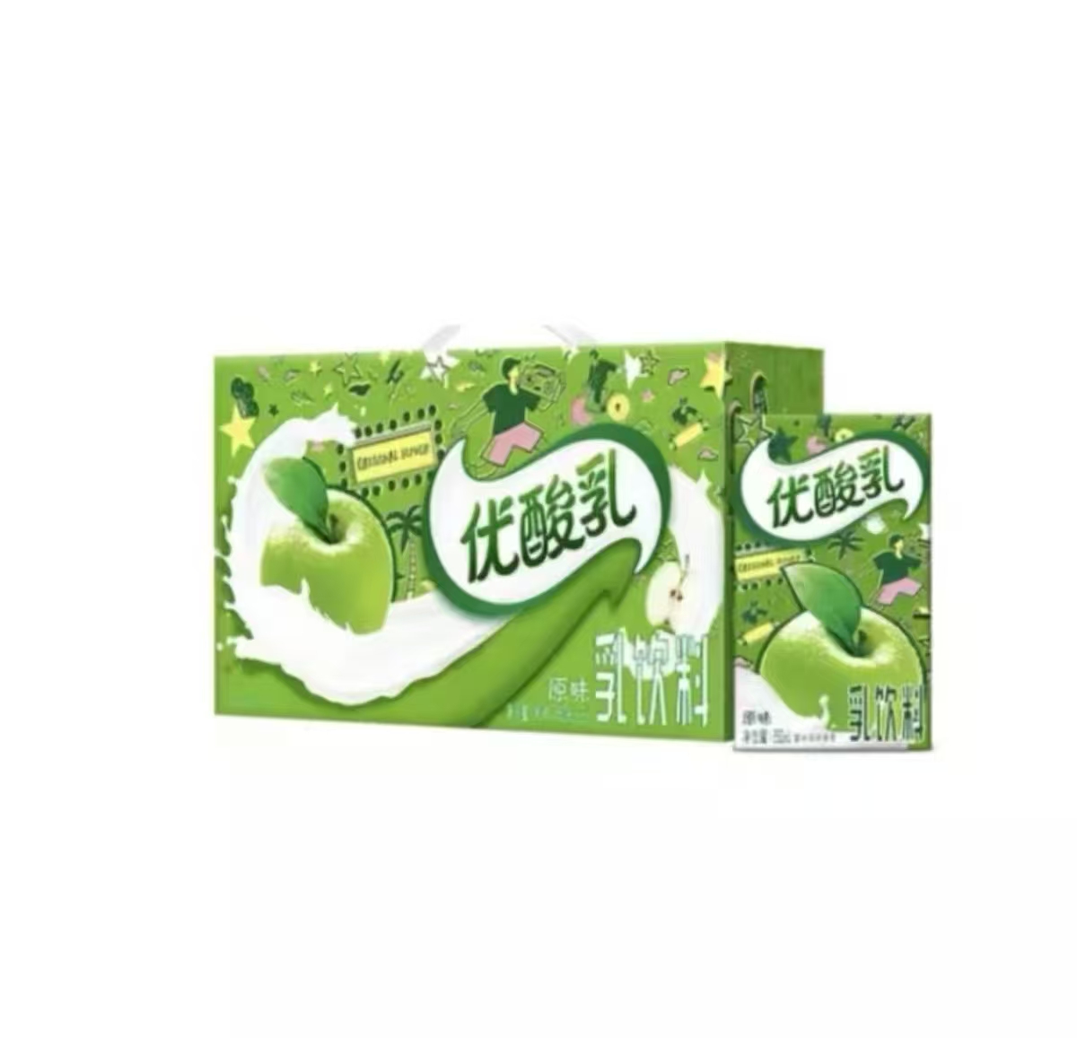 广东仲恺优酸乳原味24瓶